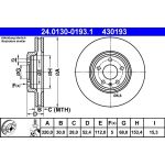 Bremsscheibe 24.0130-0193.1