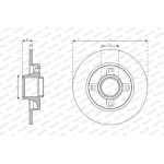 Bremsscheibe DDF2929-1 Bremsscheibe DDF2929-1