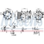 Kompressor, Klimaanlage 890744 Kompressor, Klimaanlage 890744