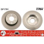 TRW DF1791 Bremsscheibe TRW DF1791 Bremsscheibe
