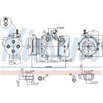Kompressor, Klimaanlage 89349 Kompressor, Klimaanlage 89349