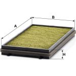MANN-FILTER FP 3124-2 Innenraumfilter FreciousPlus Aktivkohlefilter mit Polyphenol, antibakteriell, Feinstaubfilter (PM 2.5)