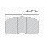 Ferodo FVR805 Bremsbelagsatz, Scheibenbremse PREMIER ECO FRICTION Ferodo FVR805 Bremsbelagsatz, Scheibenbremse PREMIER ECO FRICTION