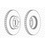 Bremsscheibe DDF606-1