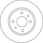 Bremsscheibe DF4108