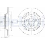 Delphi BG4239 Bremsscheibe Delphi BG4239 Bremsscheibe