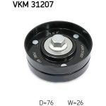 Umlenk-/Führungsrolle, Keilrippenriemen VKM 31207 Umlenk-/Führungsrolle, Keilrippenriemen VKM 31207