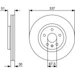 Bremsscheibe 0 986 479 545 Bremsscheibe 0 986 479 545