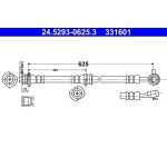 ATE 24.5293-0625.3 Bremsschlauch