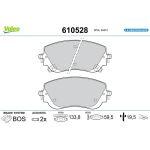 Valeo 610528 Bremsbelagsatz, Scheibenbremse E-PERFORMANCE Valeo 610528 Bremsbelagsatz, Scheibenbremse E-PERFORMANCE