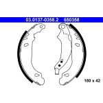 Bremsbackensatz 03.0137-0358.2 Bremsbackensatz 03.0137-0358.2