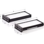 MANN-FILTER CU 23 000-2 Innenraumfilter, Partikelfilter MANN-FILTER CU 23 000-2 Innenraumfilter, Partikelfilter