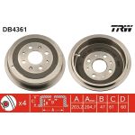 Bremstrommel DB4361 Bremstrommel DB4361