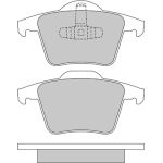 Metzger 1170142 Bremsbelagsatz, Scheibenbremse Metzger 1170142 Bremsbelagsatz, Scheibenbremse