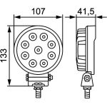 Arbeitsscheinwerfer 1G0 357 101-012