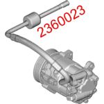 Hochdruck-/Niederdruckleitung, Klimaanlage 2360023 Hochdruck-/Niederdruckleitung, Klimaanlage 2360023
