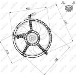 Lüfter, Motorkühlung 47509 Lüfter, Motorkühlung 47509