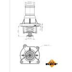 Thermostat, Kühlmittel 725046 Thermostat, Kühlmittel 725046