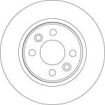 Bremsscheibe DF4381 Bremsscheibe DF4381