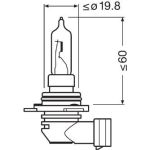 Glühlampe, Fernscheinwerfer 9012