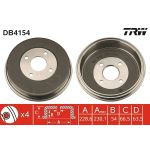 TRW DB4154 Bremstrommel TRW DB4154 Bremstrommel