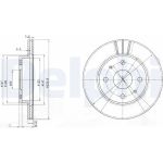 Bremsscheibe BG3555