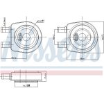 Ölkühler, Motoröl 90704 Ölkühler, Motoröl 90704