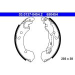 Bremsbackensatz 03.0137-0454.2 Bremsbackensatz 03.0137-0454.2