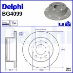 Bremsscheibe BG4099