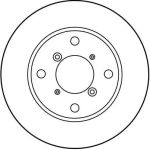 TRW DF3106 Bremsscheibe