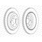 Ferodo DDF1531C Bremsscheibe PREMIER High Carbon Ferodo DDF1531C Bremsscheibe PREMIER High Carbon