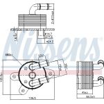 Ölkühler, Automatikgetriebe 90842 Ölkühler, Automatikgetriebe 90842