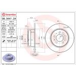Bremsscheibe 08.3441.24