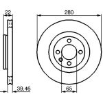 Bremsscheibe 0 986 478 508 Bremsscheibe 0 986 478 508