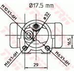 TRW BWC247 Radbremszylinder TRW BWC247 Radbremszylinder