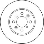 Bremsscheibe DF2792 Bremsscheibe DF2792