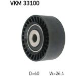 Umlenk-/Führungsrolle, Keilrippenriemen VKM 33100 Umlenk-/Führungsrolle, Keilrippenriemen VKM 33100