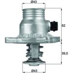 Thermostat, Kühlmittel TM 11 105 Thermostat, Kühlmittel TM 11 105
