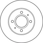 Bremsscheibe DF4892 Bremsscheibe DF4892