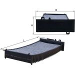 Knecht LAK 127 Filter, Innenraumluft Knecht LAK 127 Filter, Innenraumluft