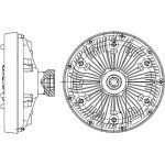 Kupplung, Kühlerlüfter CFC 205 000P Kupplung, Kühlerlüfter CFC 205 000P