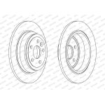 Ferodo DDF2607C Bremsscheibe PREMIER Ferodo DDF2607C Bremsscheibe PREMIER