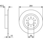 Bremsscheibe 0 986 479 C98 Bremsscheibe 0 986 479 C98