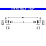 ATE 24.5235-0250.3 Bremsschlauch ATE 24.5235-0250.3 Bremsschlauch