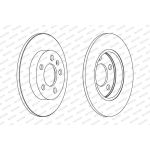 Ferodo DDF1155C Bremsscheibe PREMIER Coat+ disc Ferodo DDF1155C Bremsscheibe PREMIER Coat+ disc