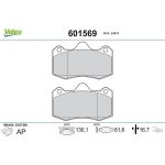 Valeo 601569 Bremsbelagsatz, Scheibenbremse