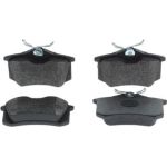 BOSCH 0 986 494 387 Bremsbelagsatz, Scheibenbremse