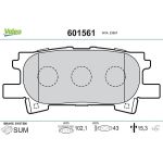 Valeo 601561 Bremsbelagsatz, Scheibenbremse Valeo 601561 Bremsbelagsatz, Scheibenbremse