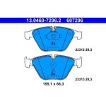 ATE 13.0460-7296.2 Bremsbelagsatz, Scheibenbremse ATE 13.0460-7296.2 Bremsbelagsatz, Scheibenbremse