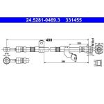 ATE 24.5281-0469.3 Bremsschlauch ATE 24.5281-0469.3 Bremsschlauch